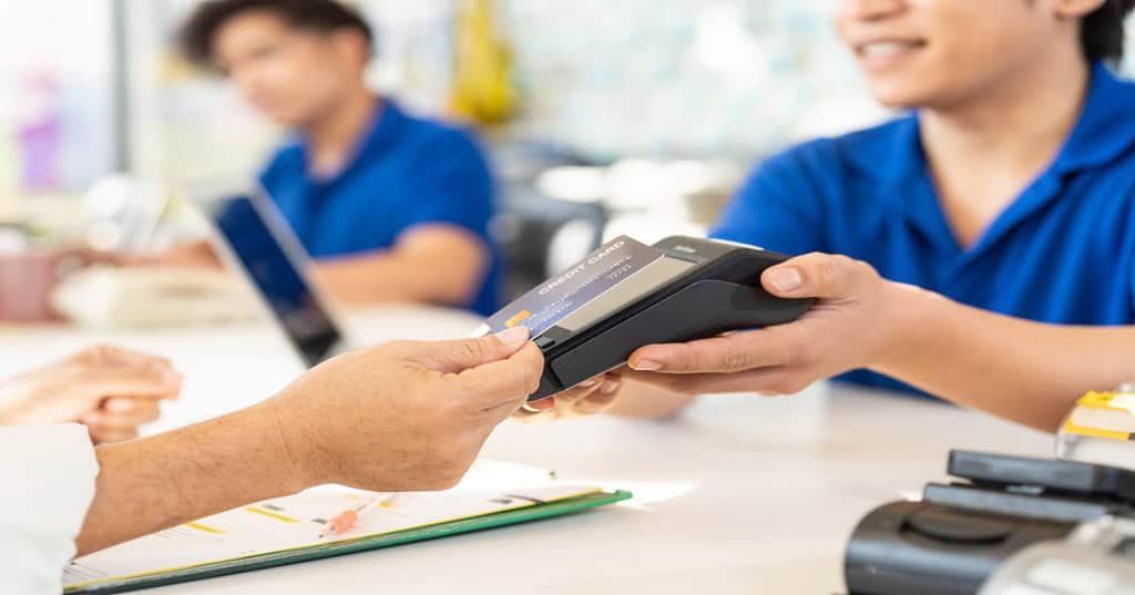 クレジットカードの対面決済